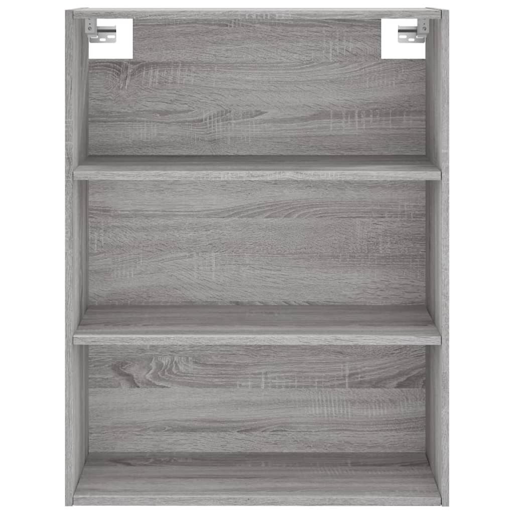 Highboard Hochglanz-Weiß 69,5x34x180 cm Holzwerkstoff