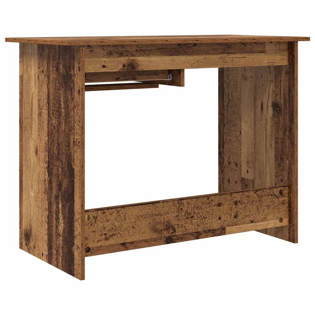 Schreibtisch Weiß 100x50x76 cm Holzwerkstoff