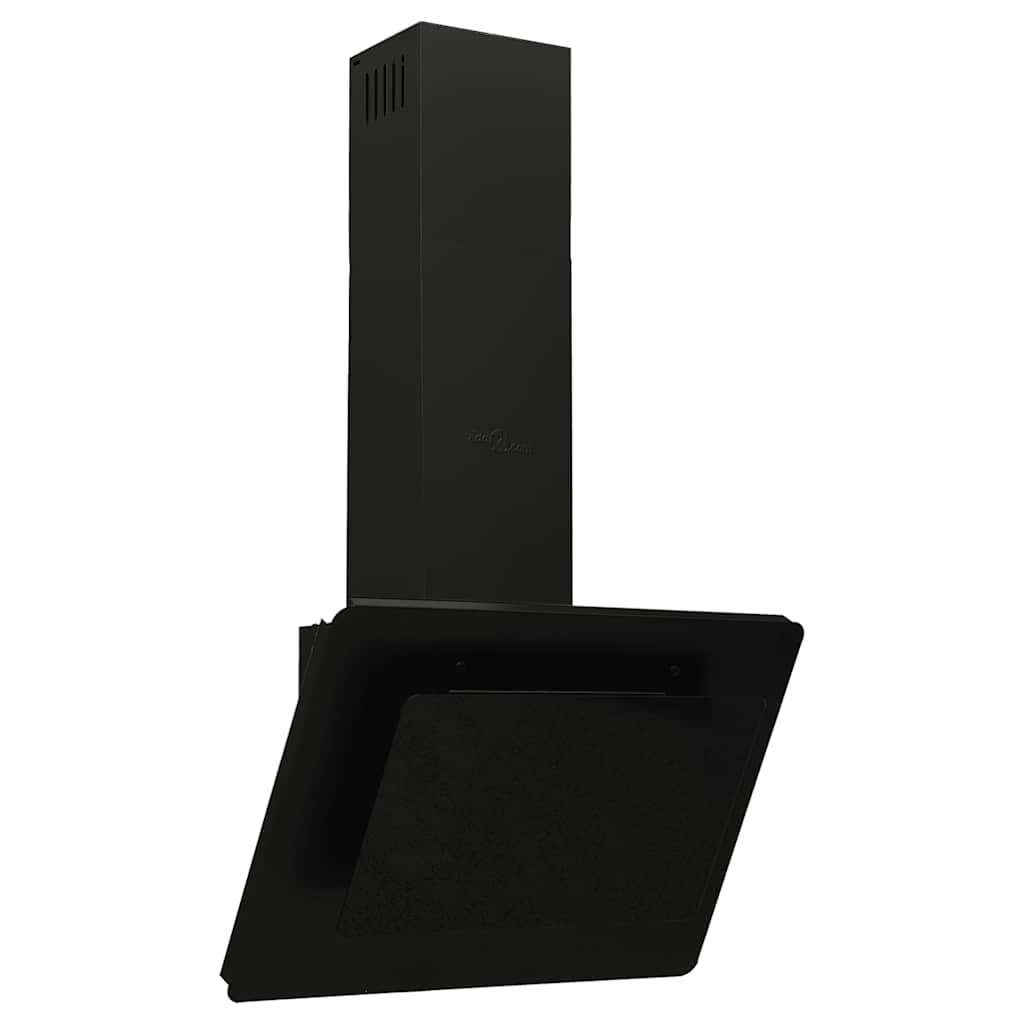 Dunstabzugshaube 60 cm Edelstahl und Hartglas Silbern