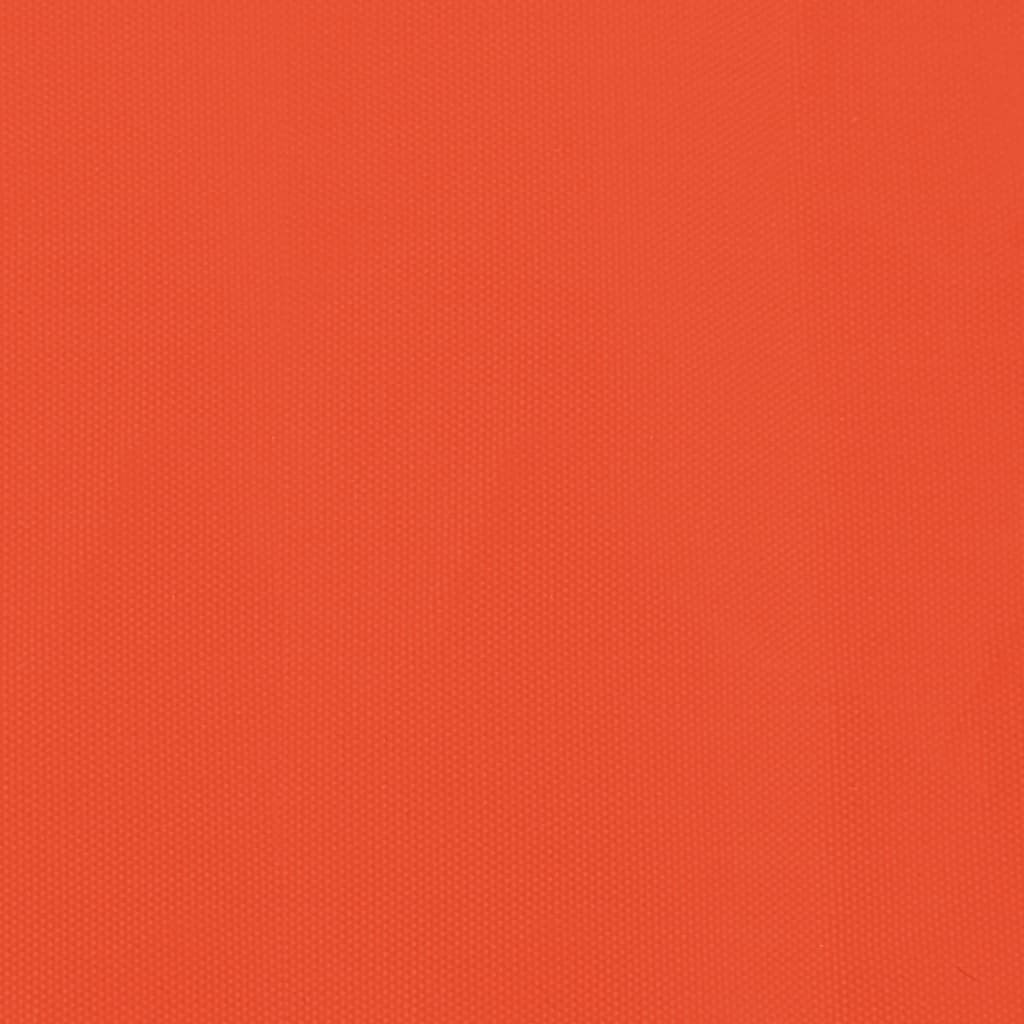 Fahrradanhänger Orange Oxford-Gewebe und Eisen