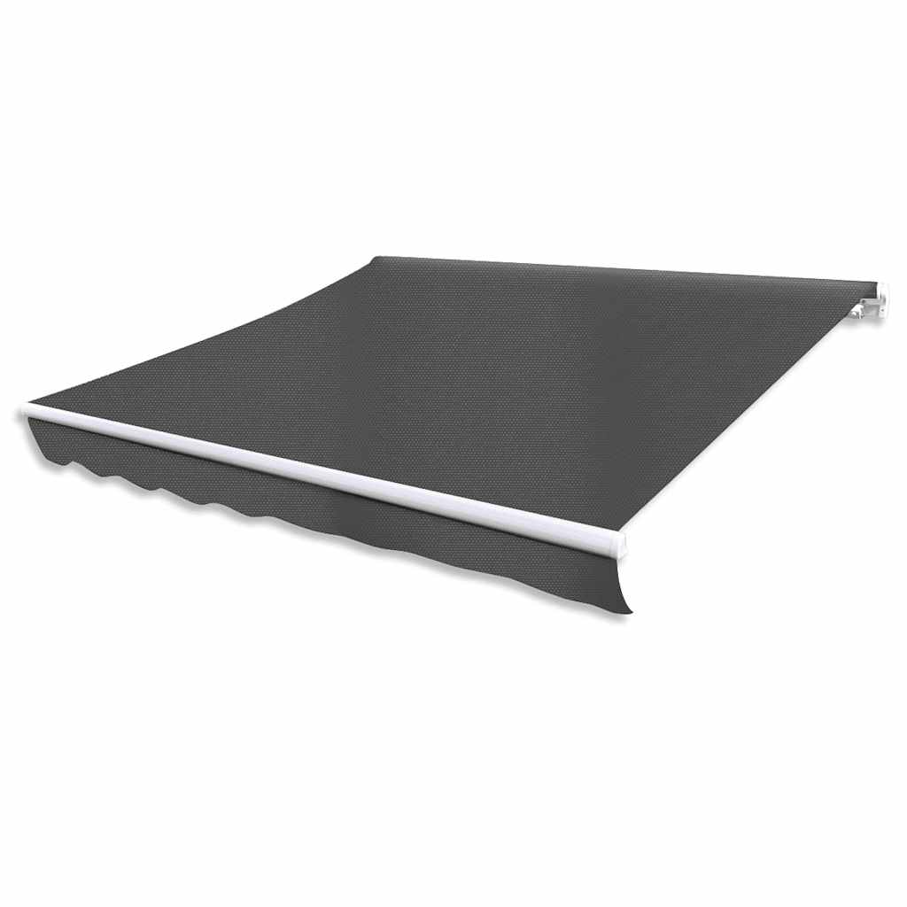 Gelenkarmmarkise Motorisiert 400 cm Blau/Weiß