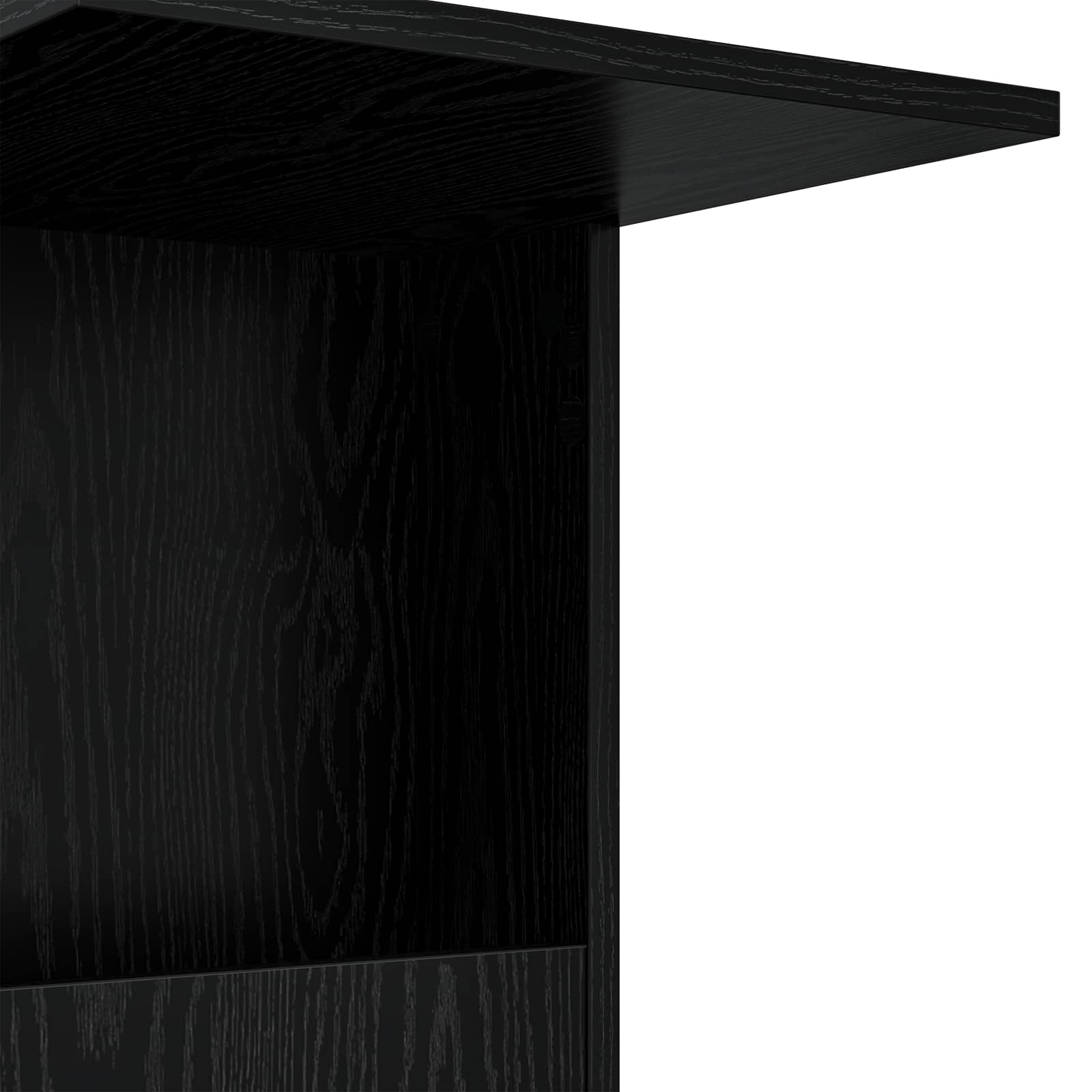 Beistelltisch Mit Rad Weiß 40 x 35 x 60 cm Holzwerkstoff