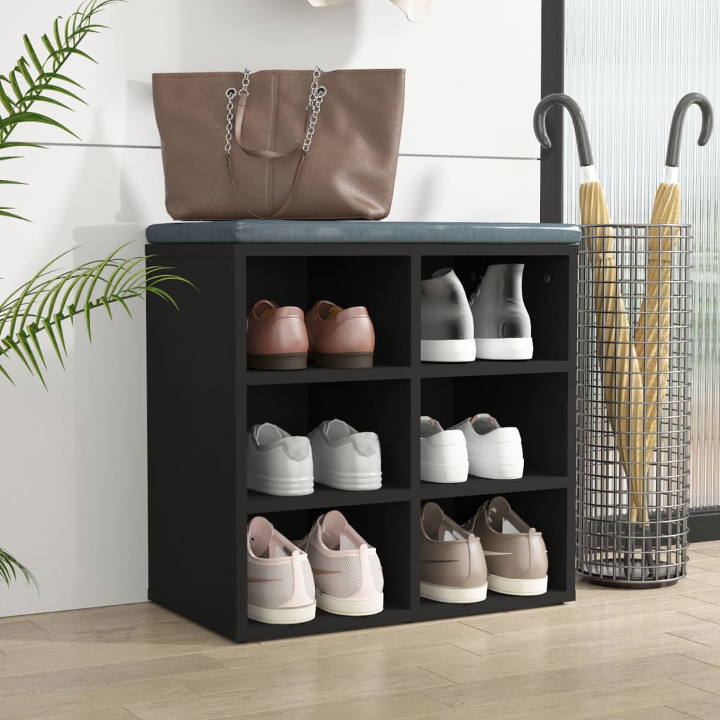 Schuhregale 2 Stk. Weiß 52,5x30x50 cm