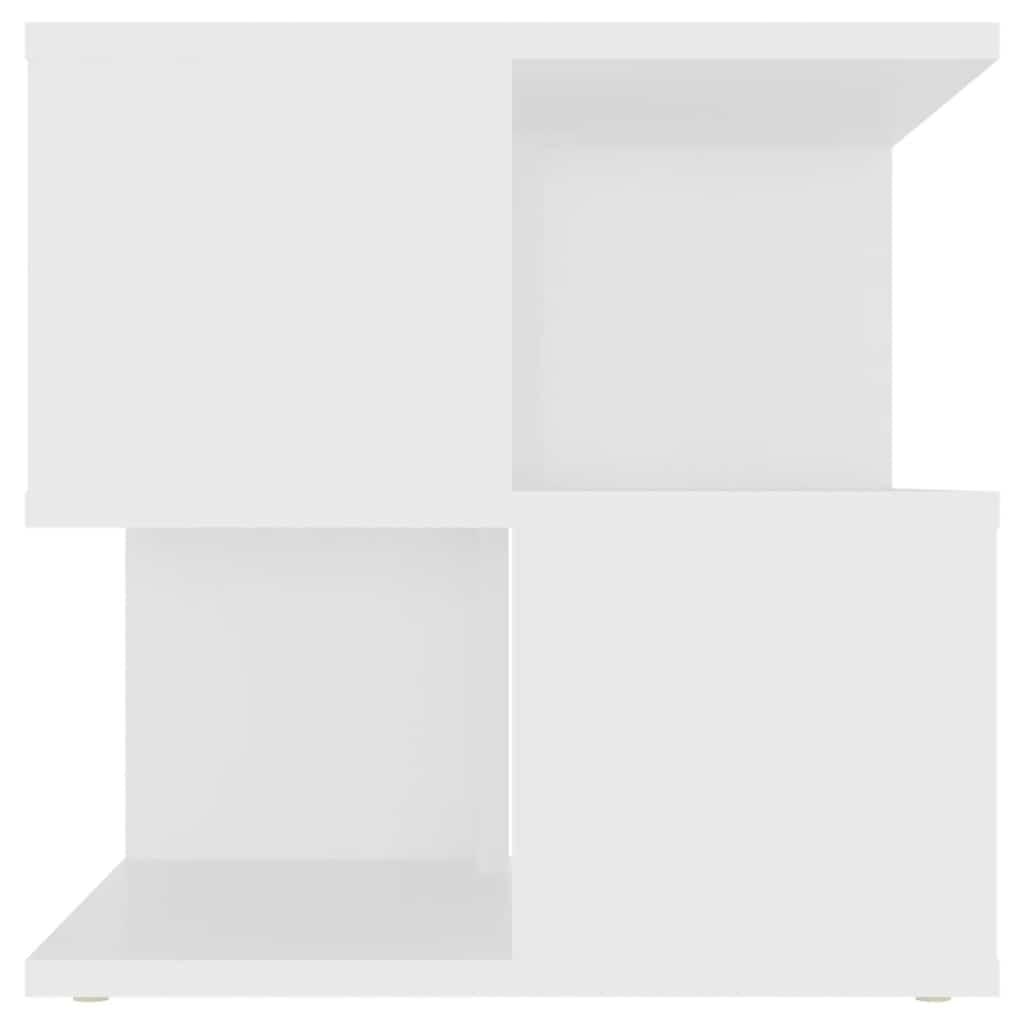 Beistelltisch Weiß 40x40x40 cm Holzwerkstoff