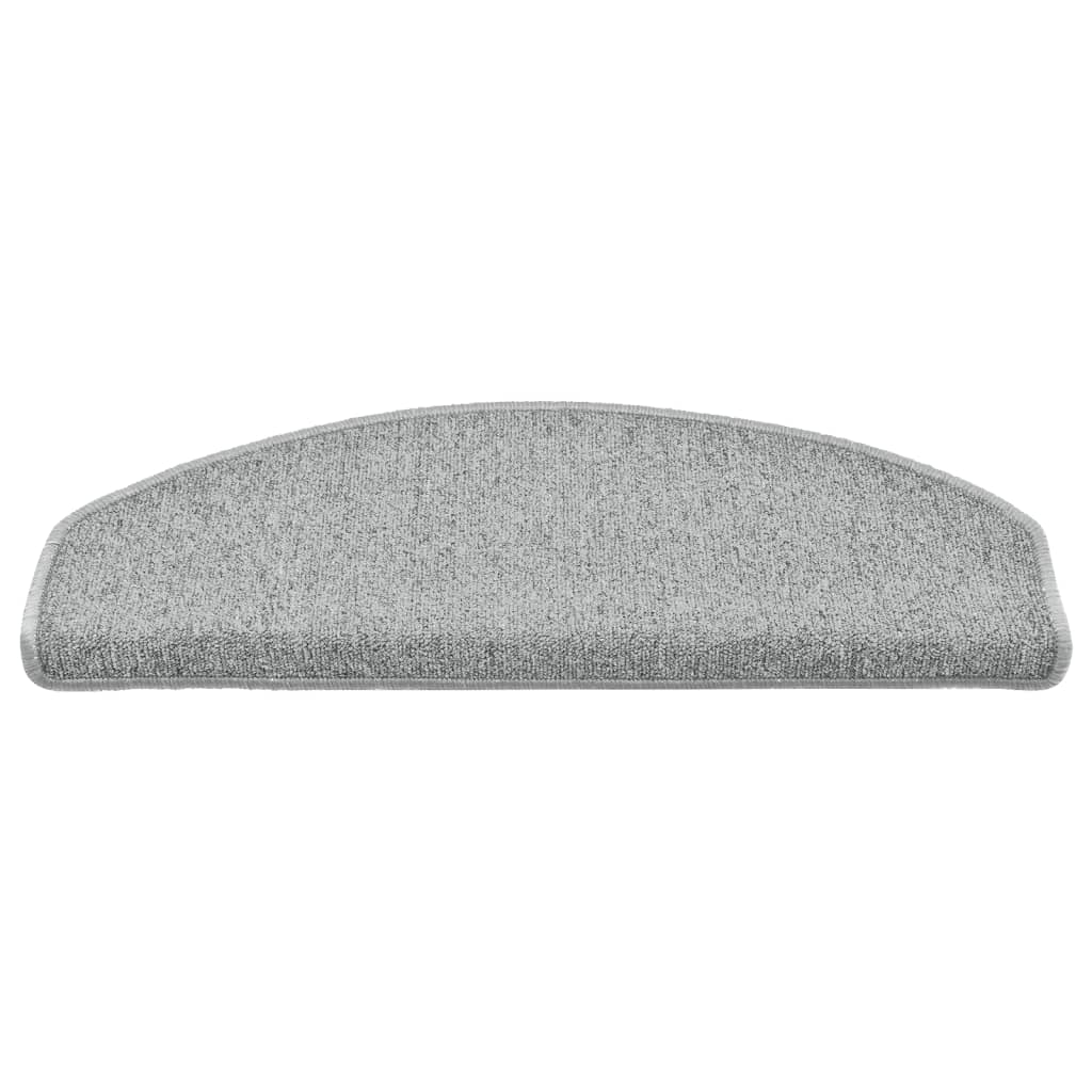 Stufenmatten 15 Stk. 56x17x3 cm Anthrazit Halbrund