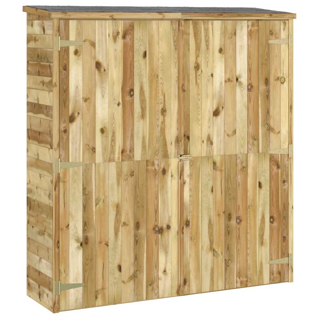 Garten-Geräteschuppen 123x50x171 cm Kiefernholz Imprägniert