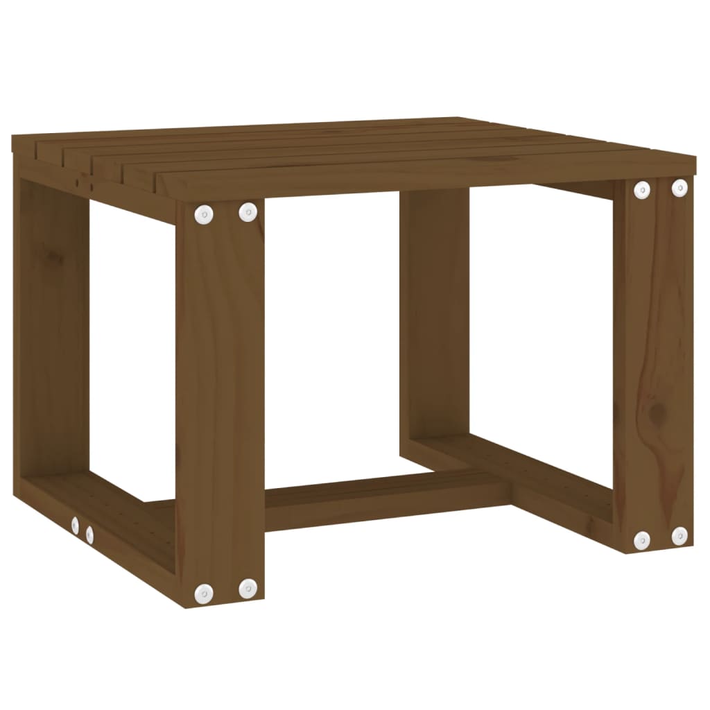 Garten-Beistelltisch 40x38x28,5 cm Massivholz Kiefer