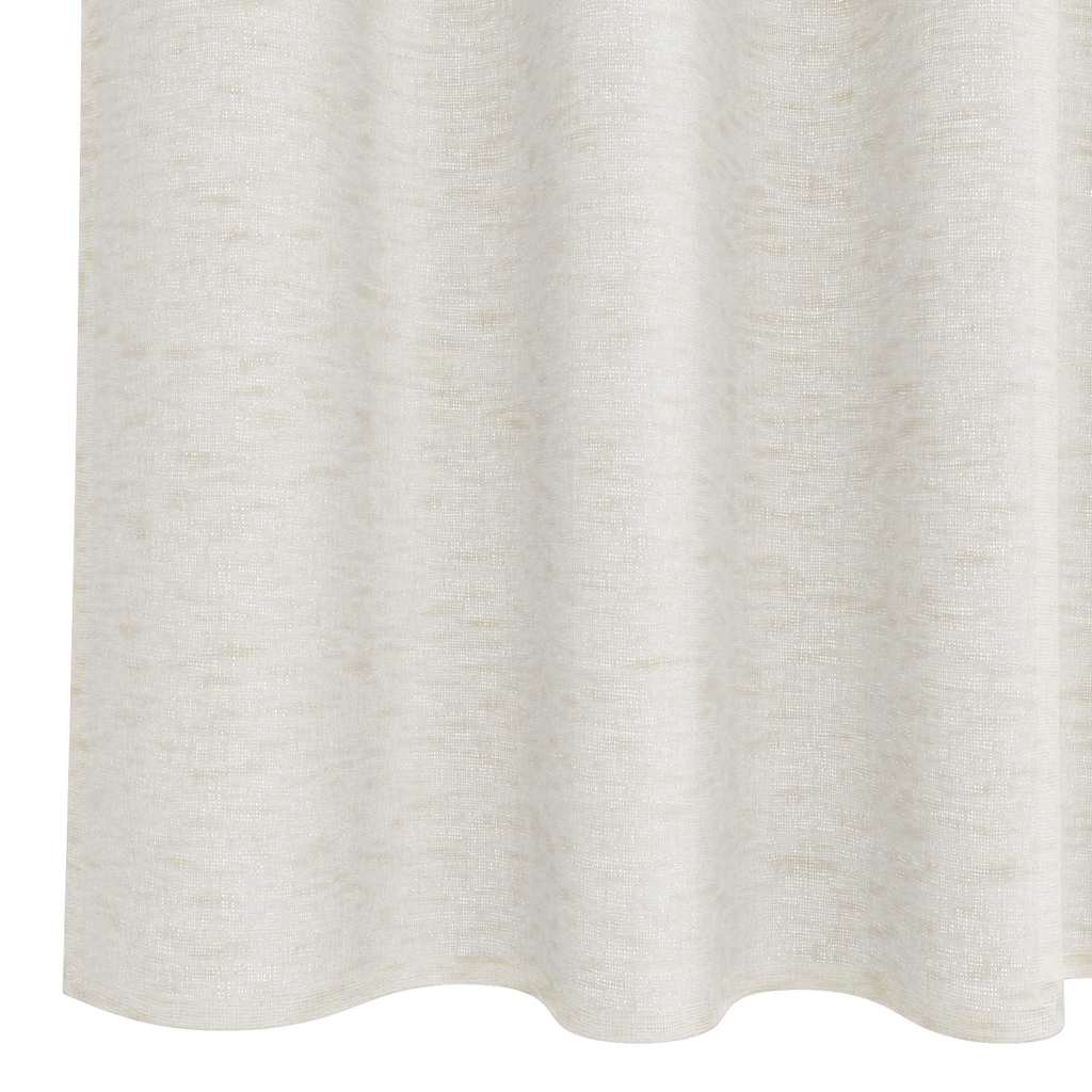 Voile-Vorhang mit Vorhängen 2 pcs Weiß 140 x 140 cm Polyester