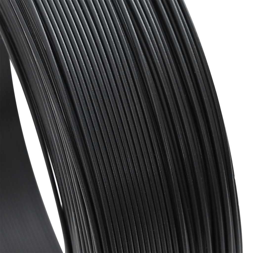 Zaun-Bindedraht 250 m 0,9/1,4 mm Stahl Schwarzgrün