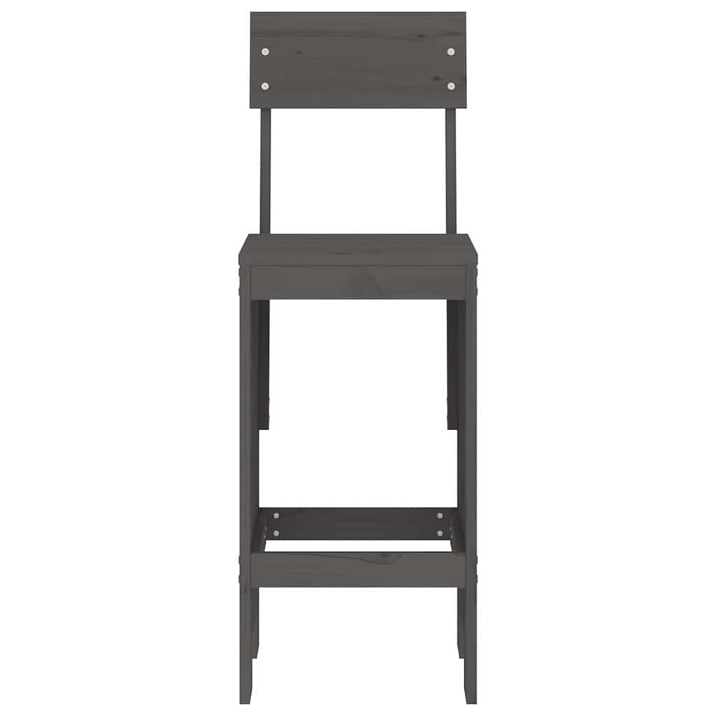 Barhocker 2 Stk. 40x42x120 cm Massivholz Kiefer