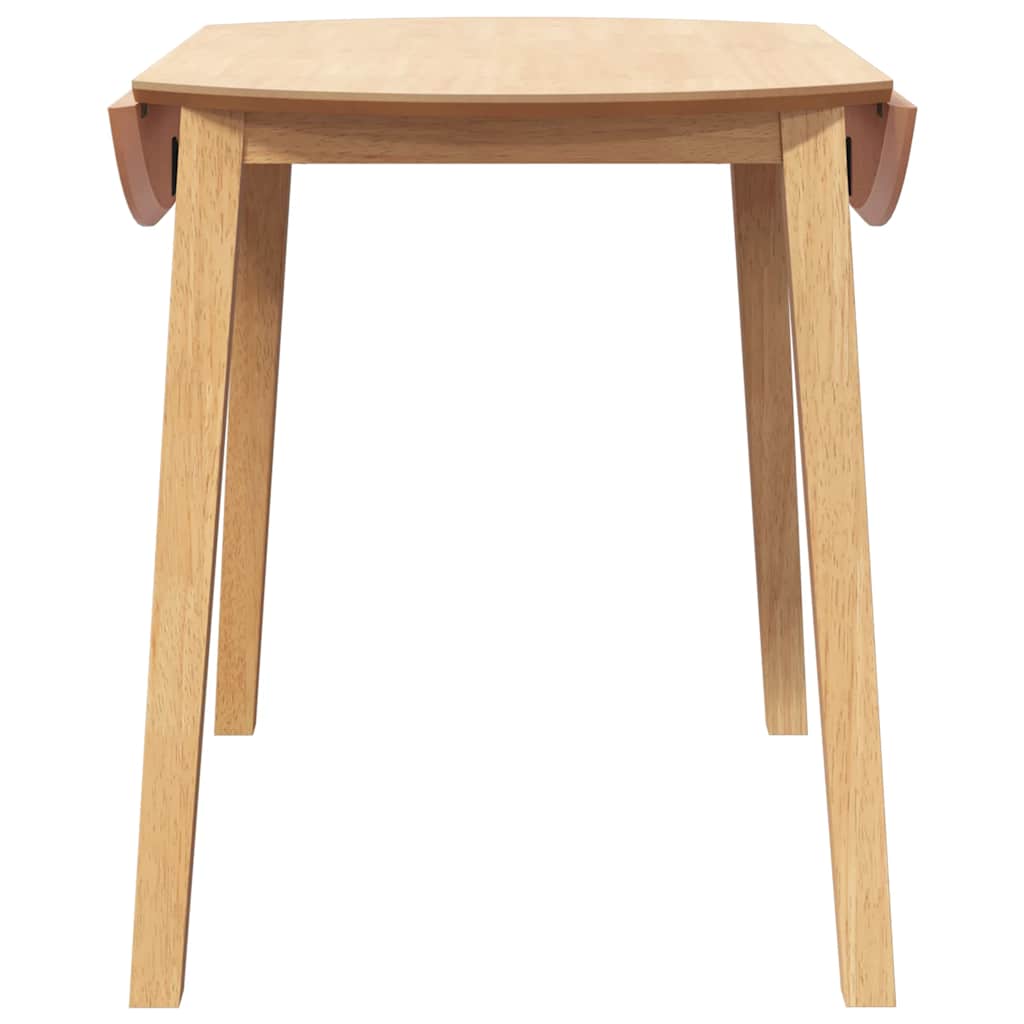 Esstisch Weiß Massivholz Gummibaumholz
