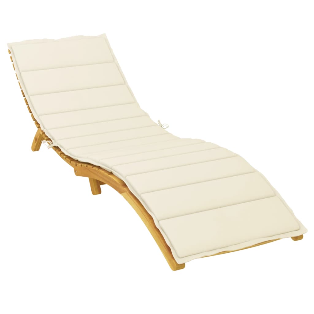 Liege-Kissen Blatt Blattmuster 200 x 70 x 3 cm Oxford-Stoff