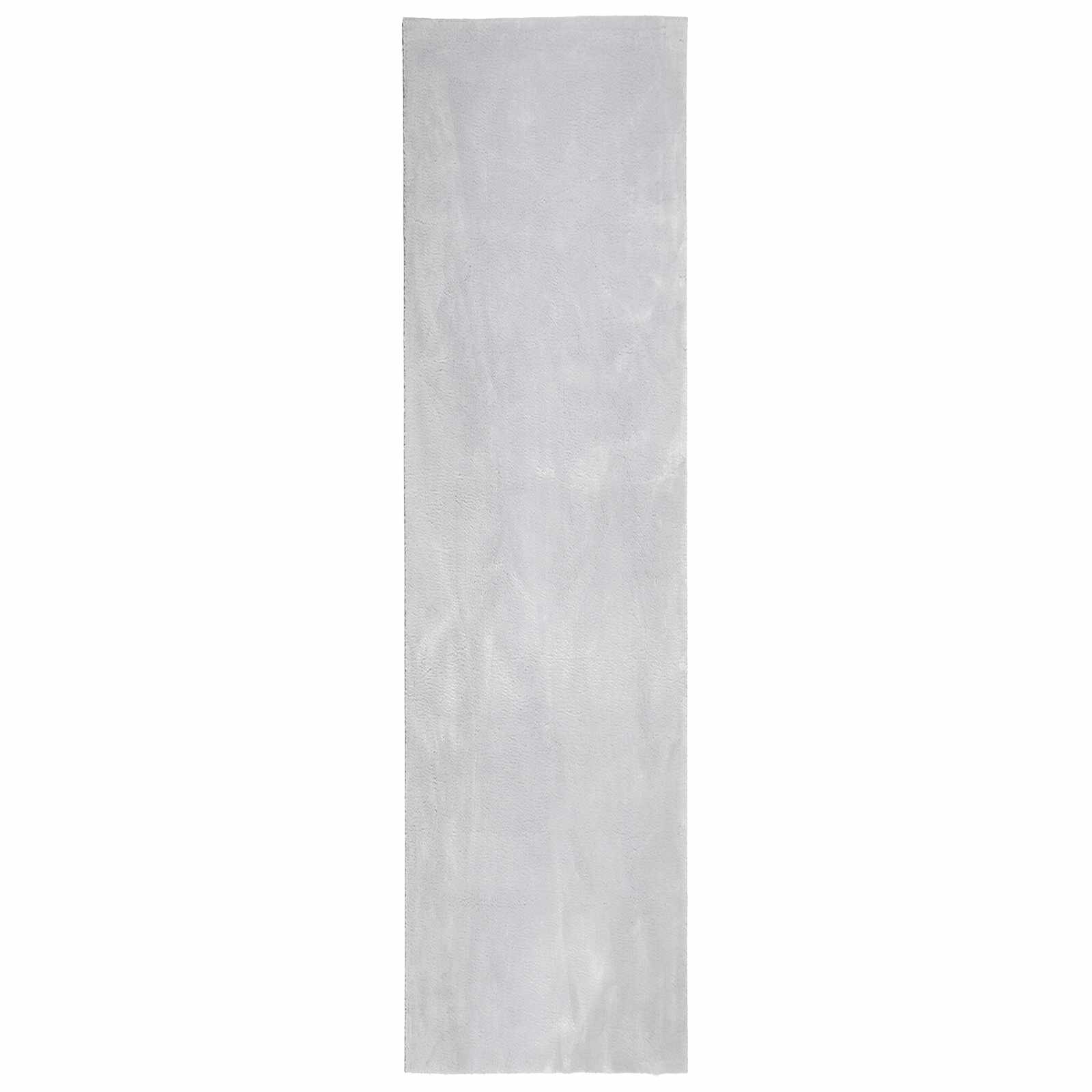 Teppich HUARTE Kurzflor Weich und Waschbar Anthrazit 60x110 cm