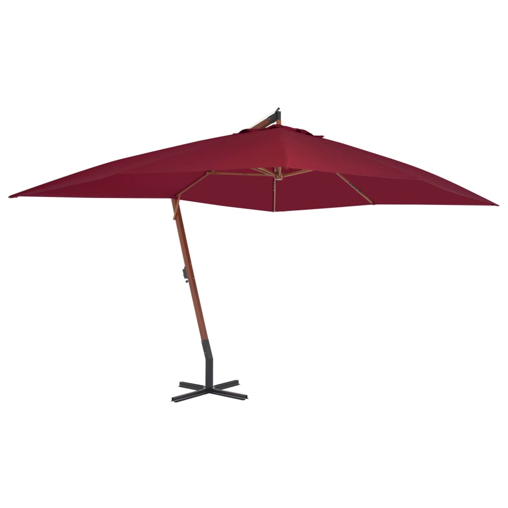 Ampelschirm Melia 300x400 cm Grün