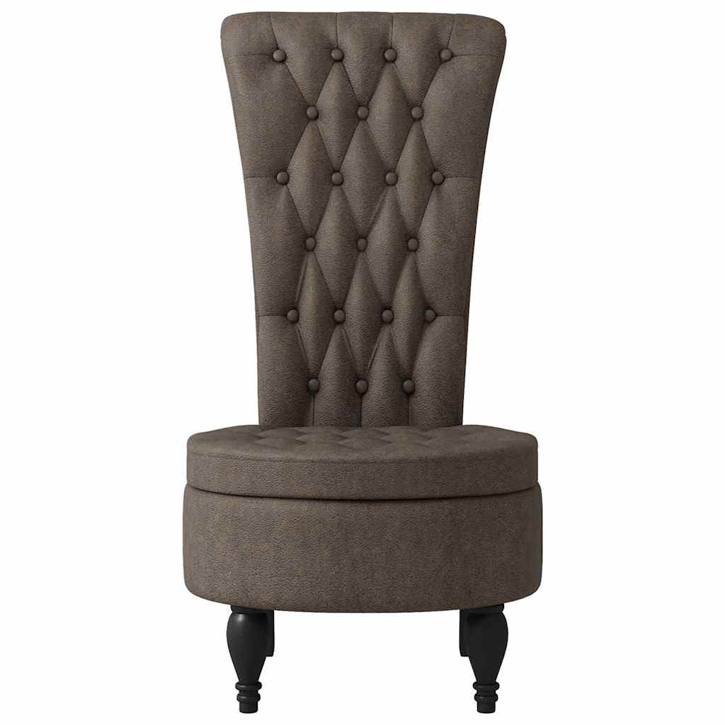 Schlafsessel Braun 56,5 x 70 x 110 cm Kunstwildleder