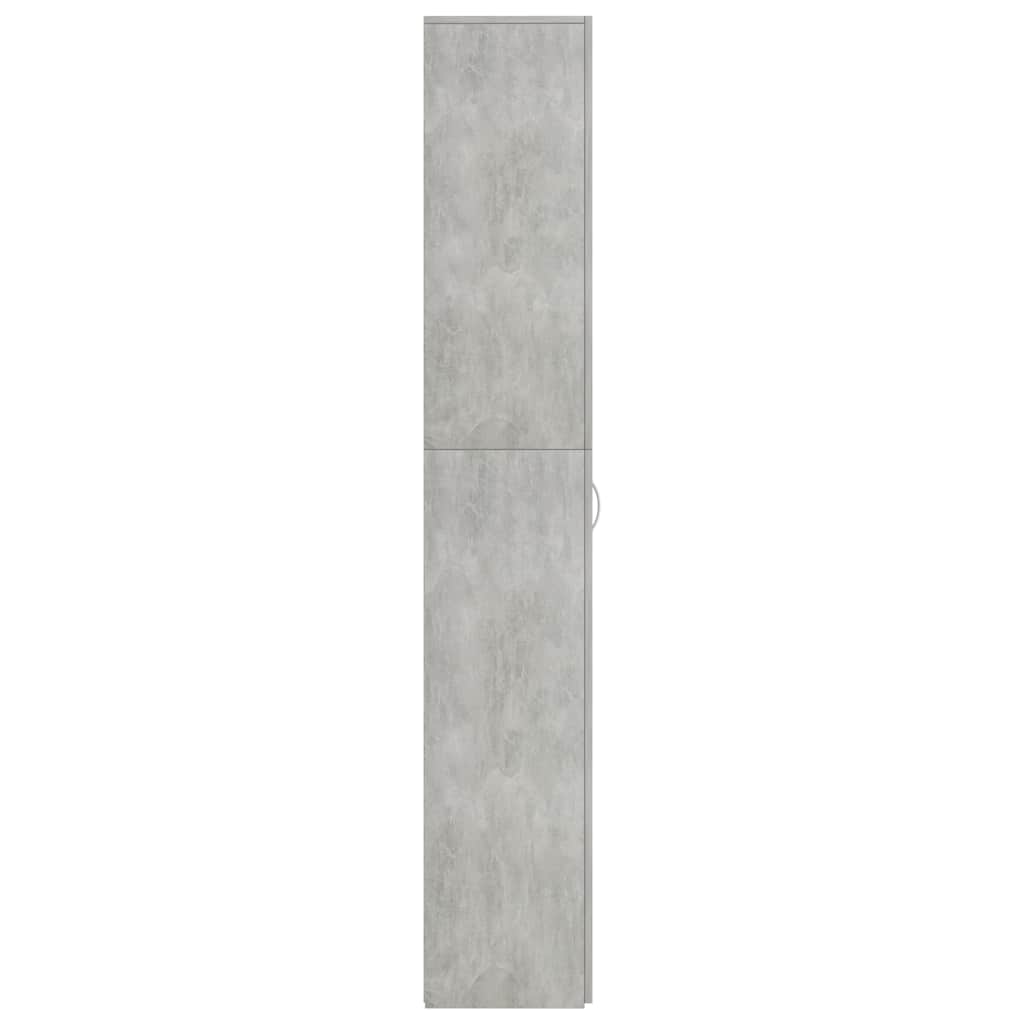 Aktenschrank Weiß 60x32x153 cm Holzwerkstoff