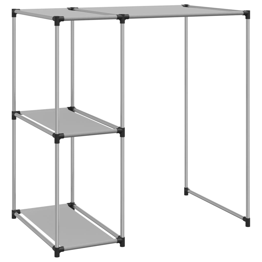 Waschmaschinenregal Schwarz 87x55x90,5 cm Eisen