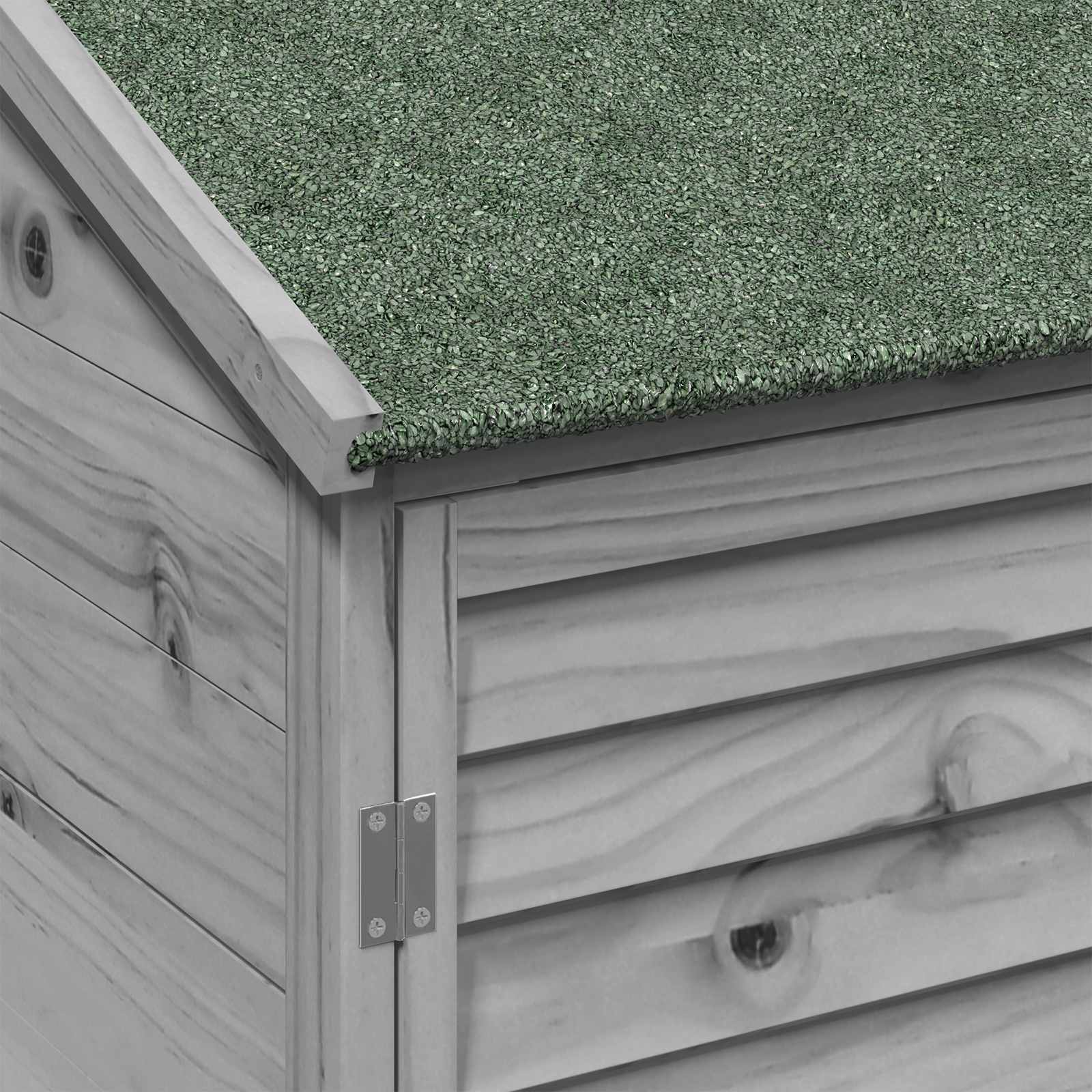 Gartenschuppen Natur 59 x 56 x 113,5 cm Massivholz aus Fichte