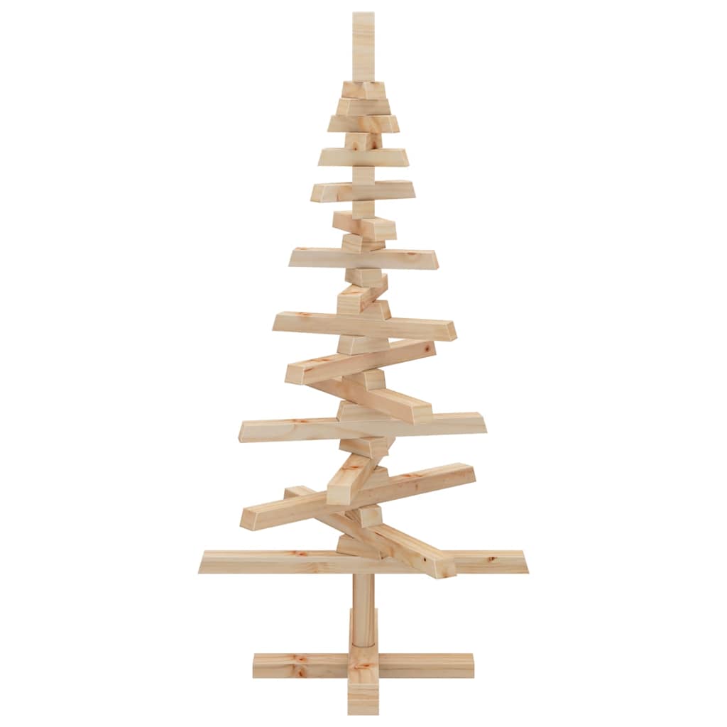 Weihnachtsbaum Holz zum Schmücken 60 cm Massivholz Kiefer
