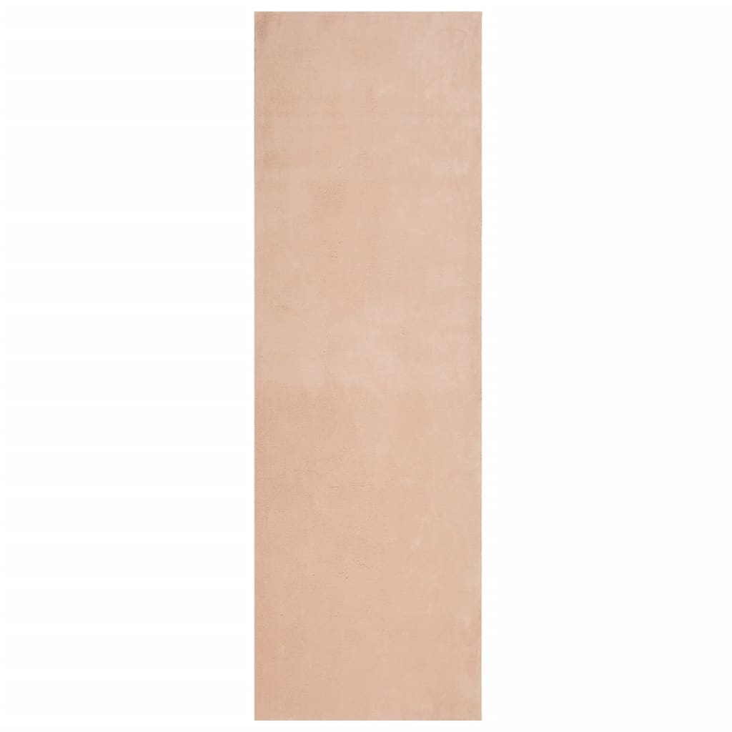 Teppich HUARTE Kurzflor Weich und Waschbar Anthrazit 60x110 cm