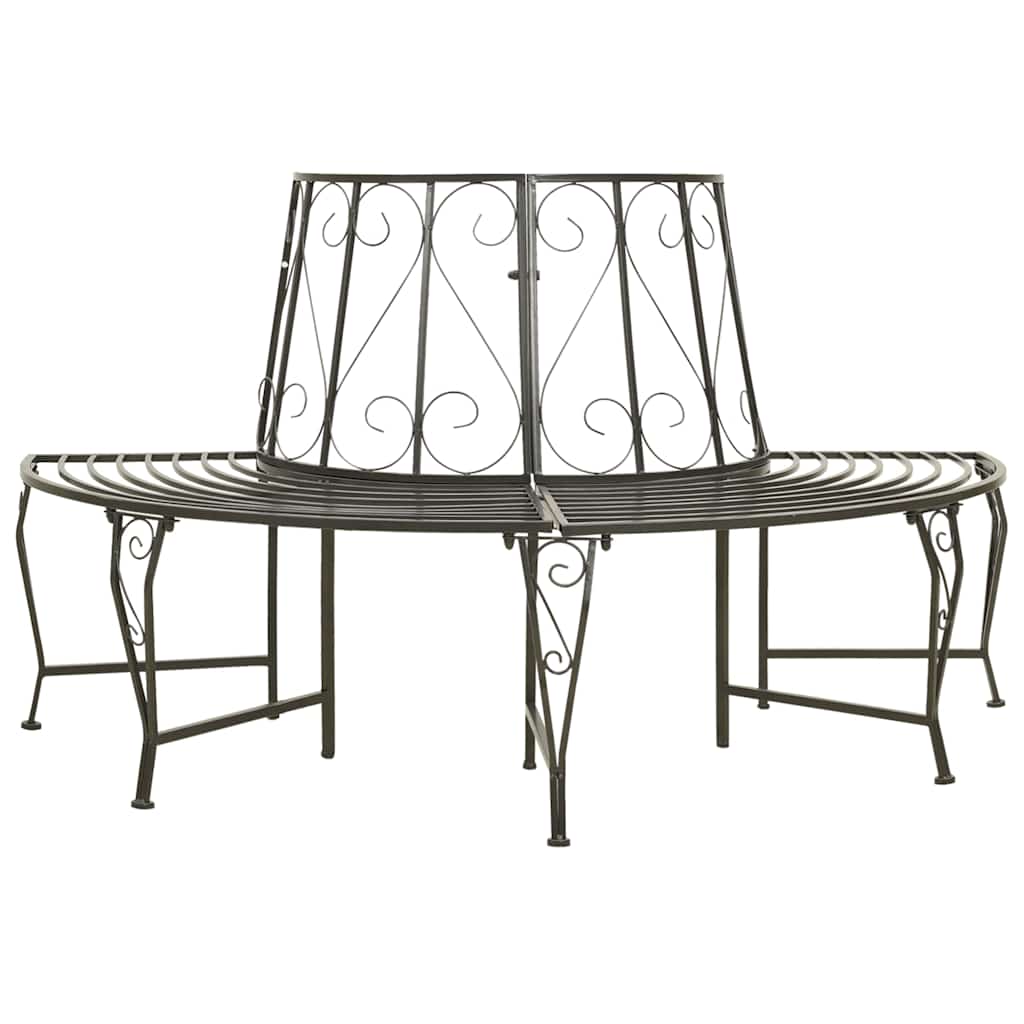 Baumbank 160 cm Stahl