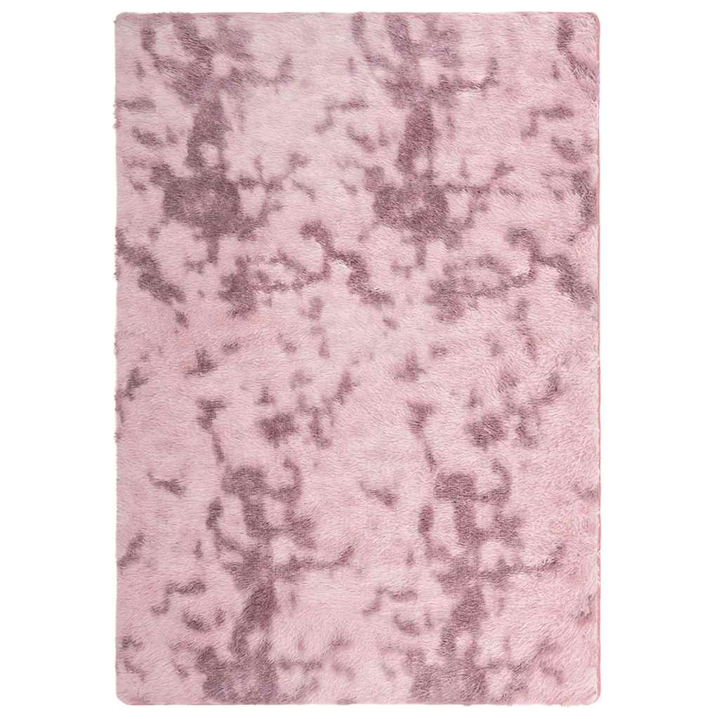 Teppich Shaggy Hochflor NAVARRA Beige 60x100 cm Polyester