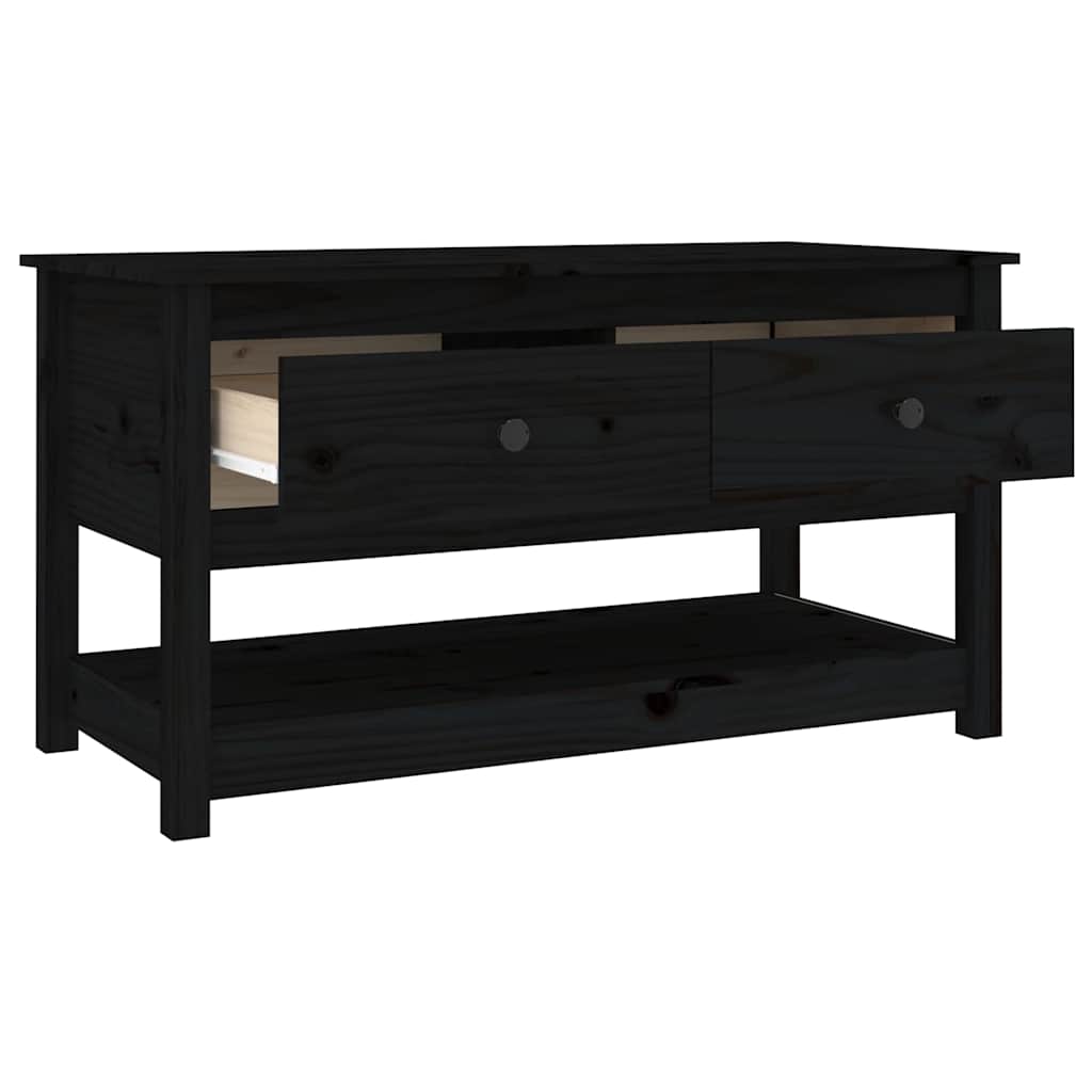 Couchtisch 102x49x55 cm Massivholz Kiefer