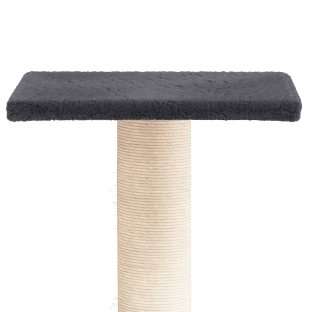 Kratzbaum mit Plattform Creme 38 cm