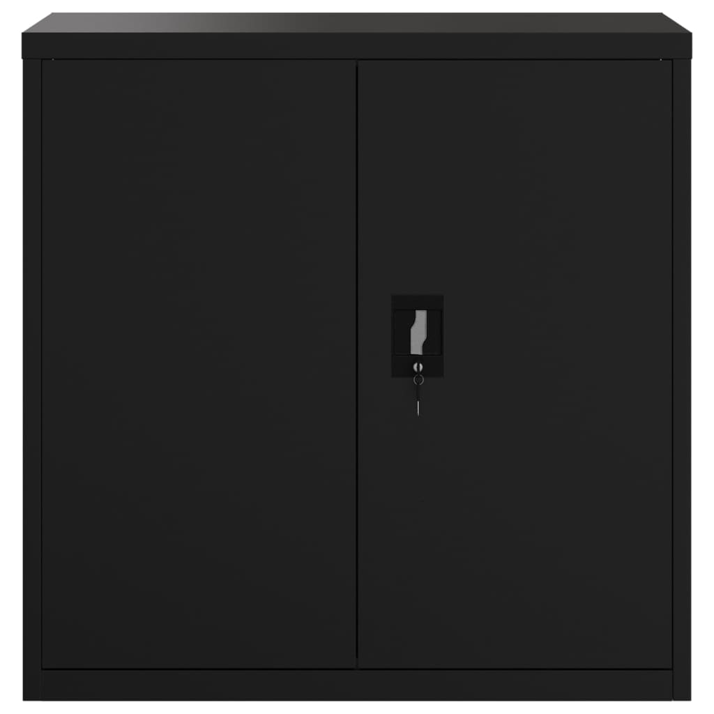 Aktenschrank Weiß 90x40x110 cm Stahl