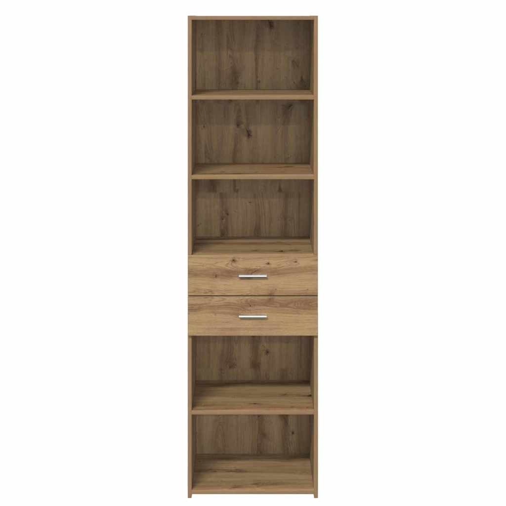 Highboard Altholz 50 x 42,5 x 185 cm Holzwerkstoff