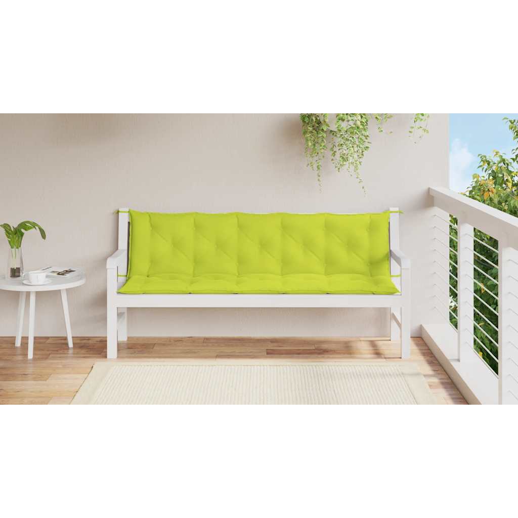 Gartenbank-Auflage Anthrazit 100x(50+50)x7 cm Oxford-Gewebe