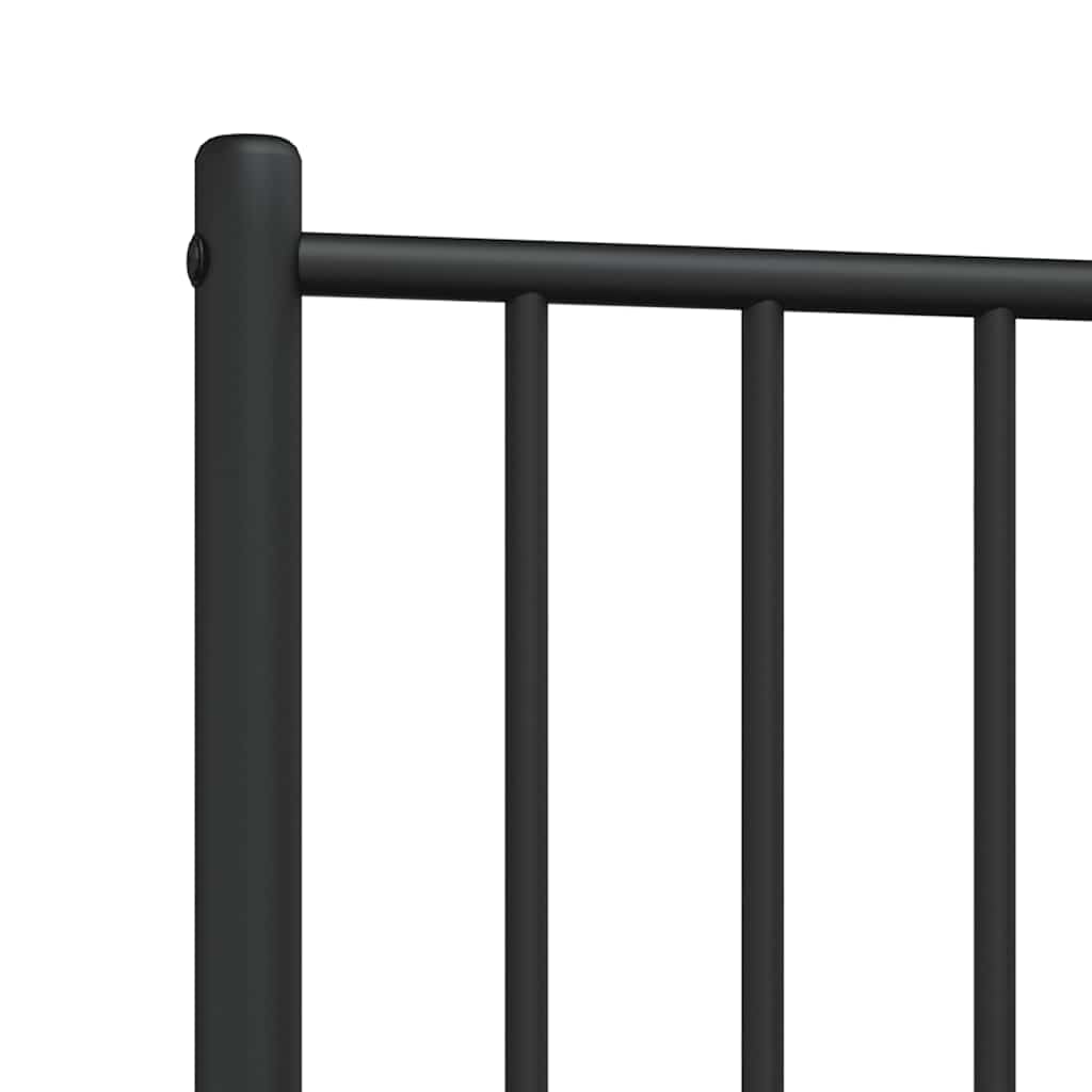 Ersatz-Kopfteil Metall Schwarz 75 cm