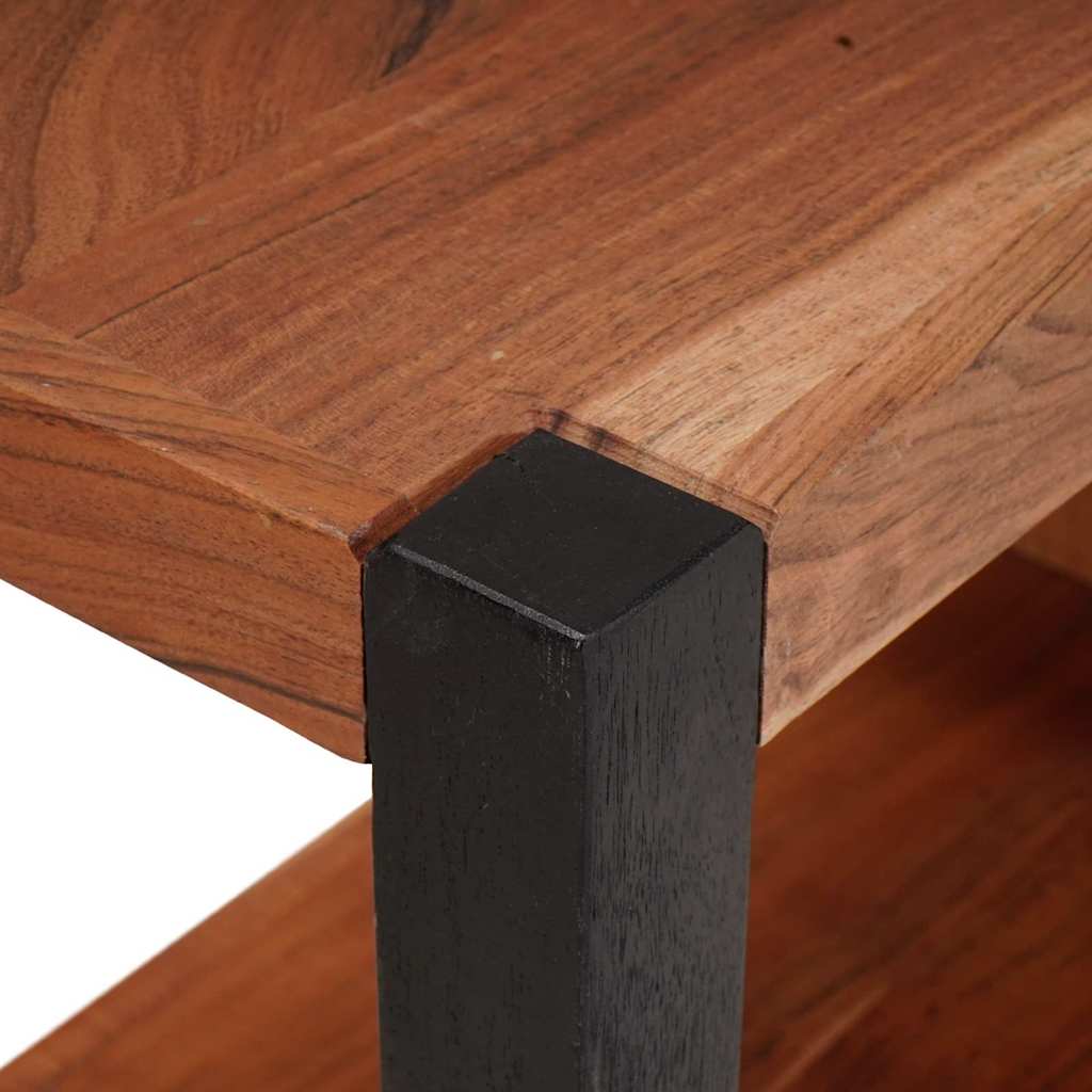 Bücherregal 3 pcs Braun 50 x 30 x 110 cm Massivholz Akazie