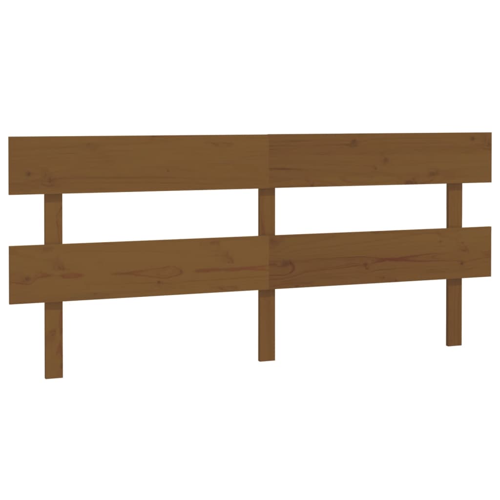 Bett-Kopfteil 78,5x3x81 cm Massivholz Kiefer
