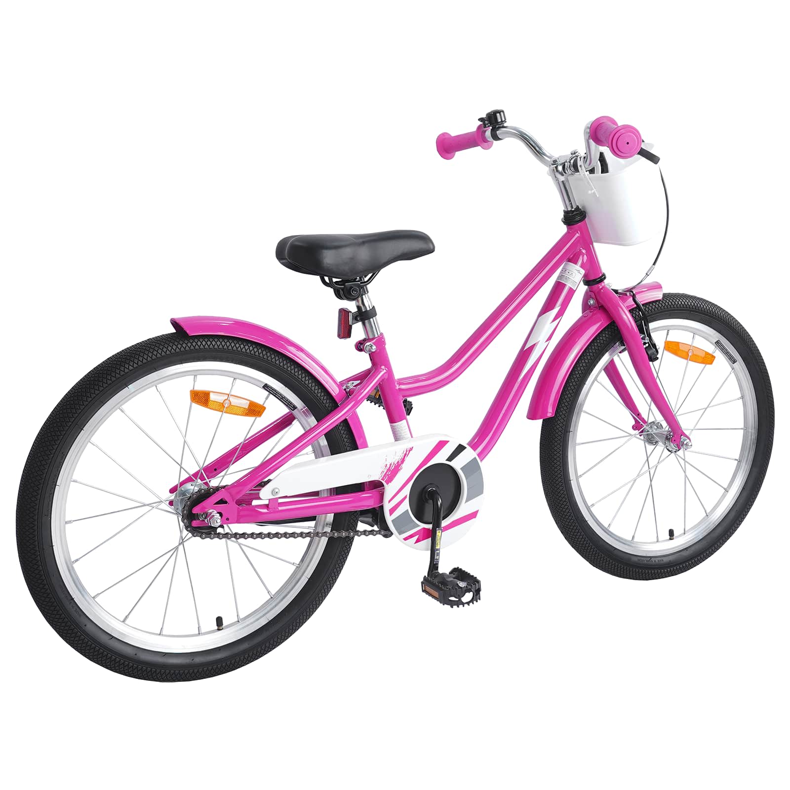 Kinderfahrrad 12 Zoll für 2-4 Jahre alt Hellrosa