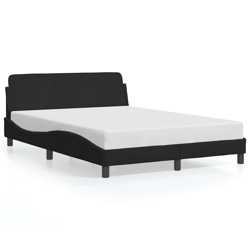 Bettgestell "Dover" Hellgrau 80x200 cm Samt