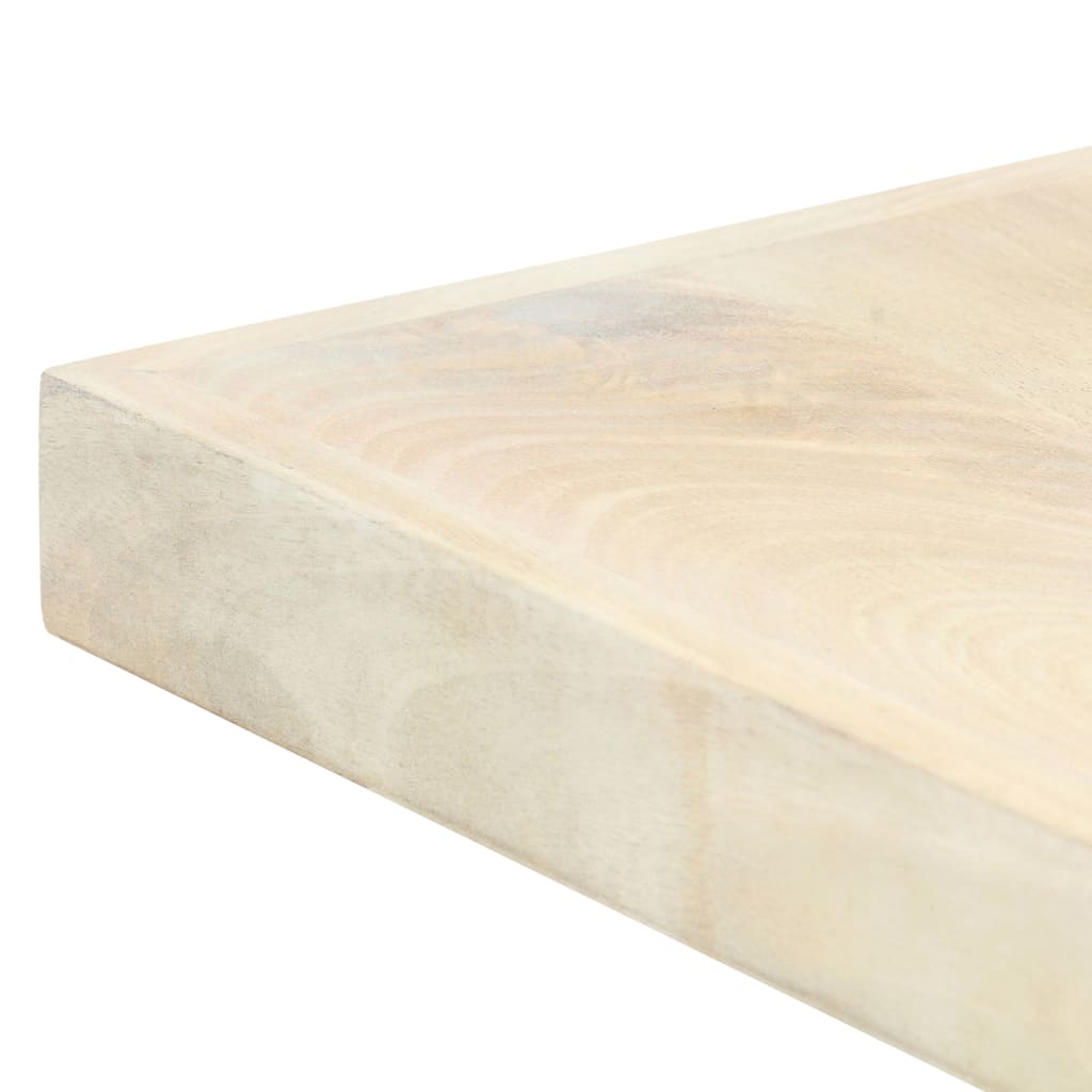 Esstisch Massivholz Mango und Stahlgestell 180 cm