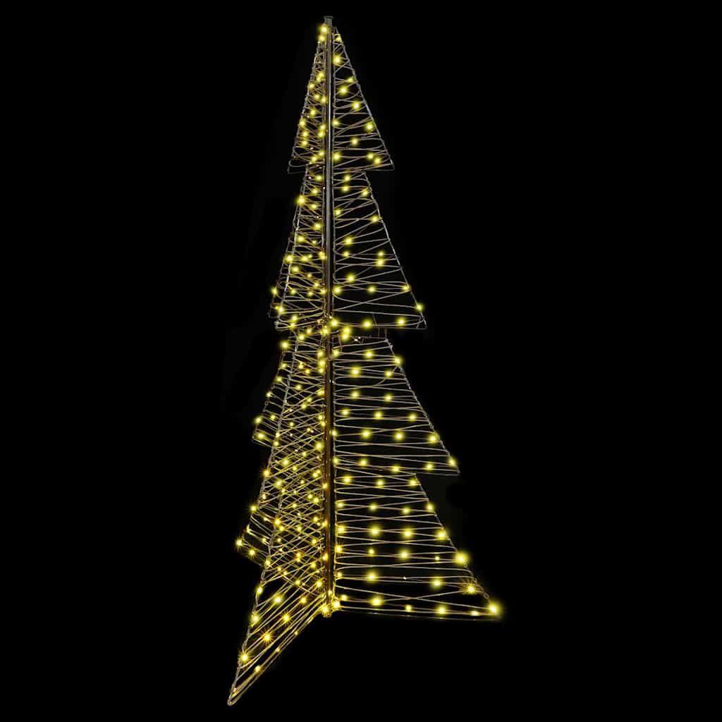 Weihnachtsbaum mit 100 LEDs Warmes Weiß 120 cm PET