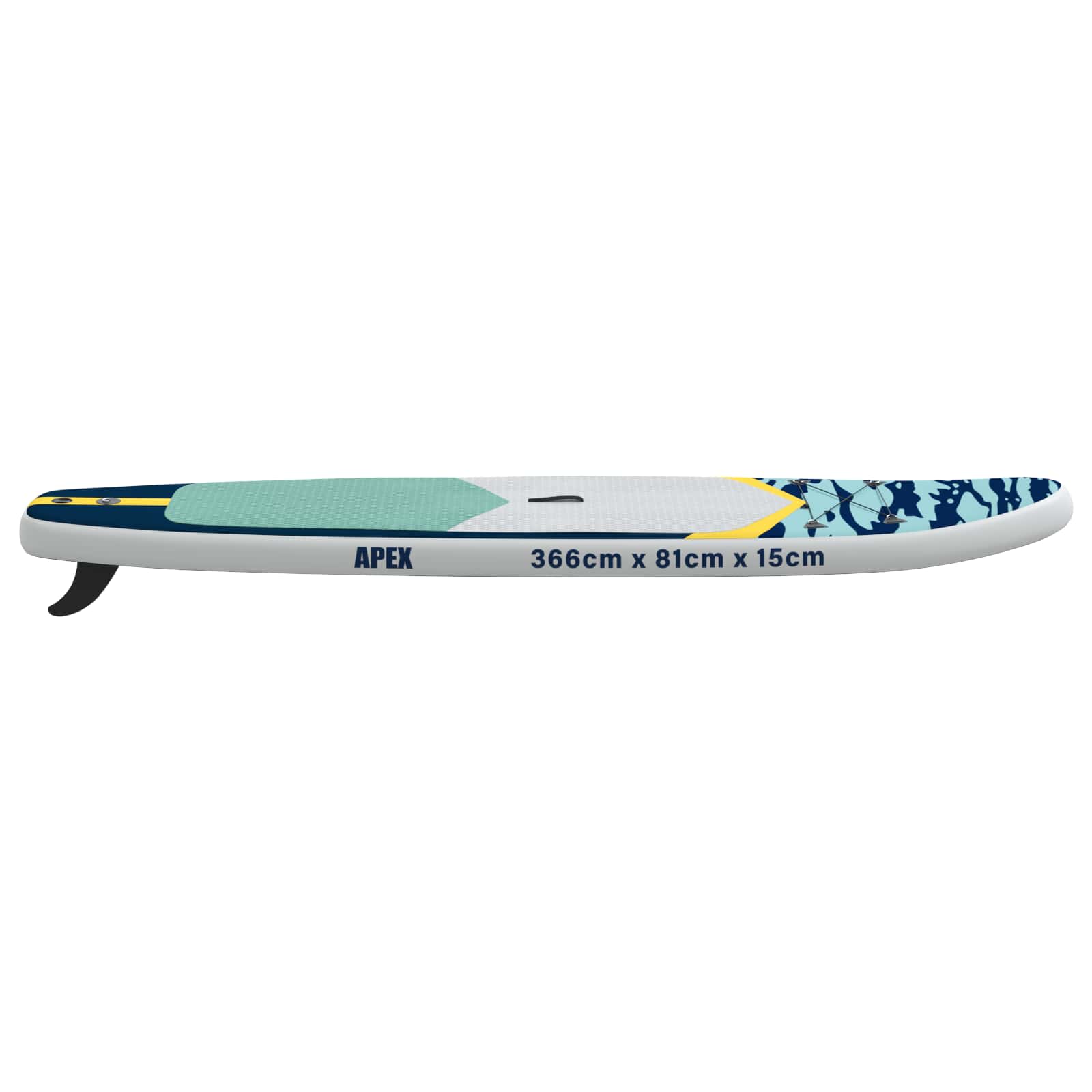 Aufblasbares Stand Up Paddle Board HYDROS 305 x 76 x 15 cm für