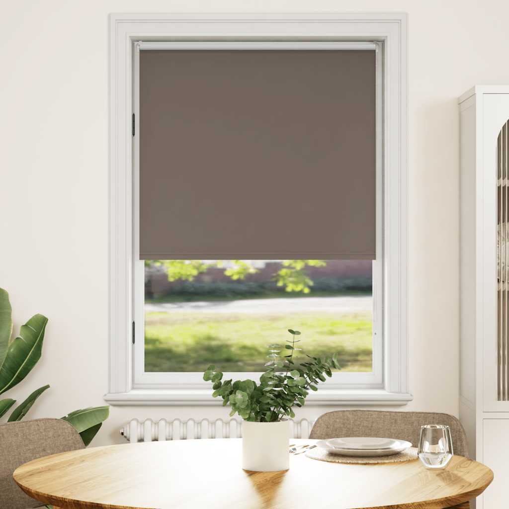 Verdunkelungsrollo 84,4 x 175 cm, Stoffbreite 80 cm, Weiß