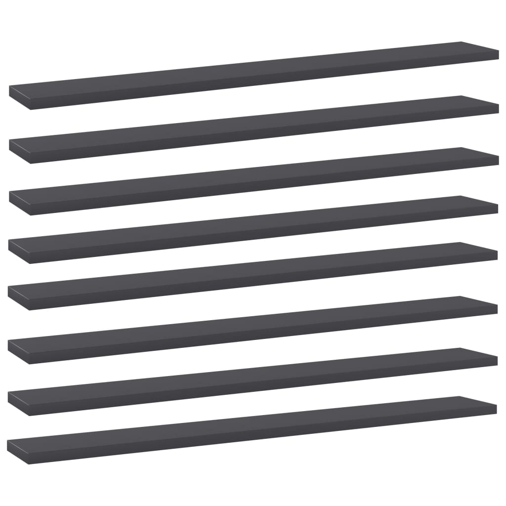 Bücherregal-Bretter 4 Stk. Weiß 40x10x1,5 cm Holzwerkstoff