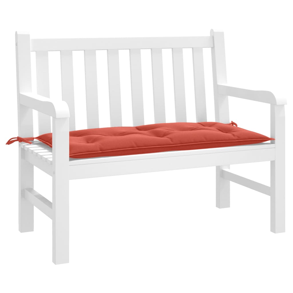 Gartenbank-Auflage Melange Anthrazit 100x50x7 cm Stoff