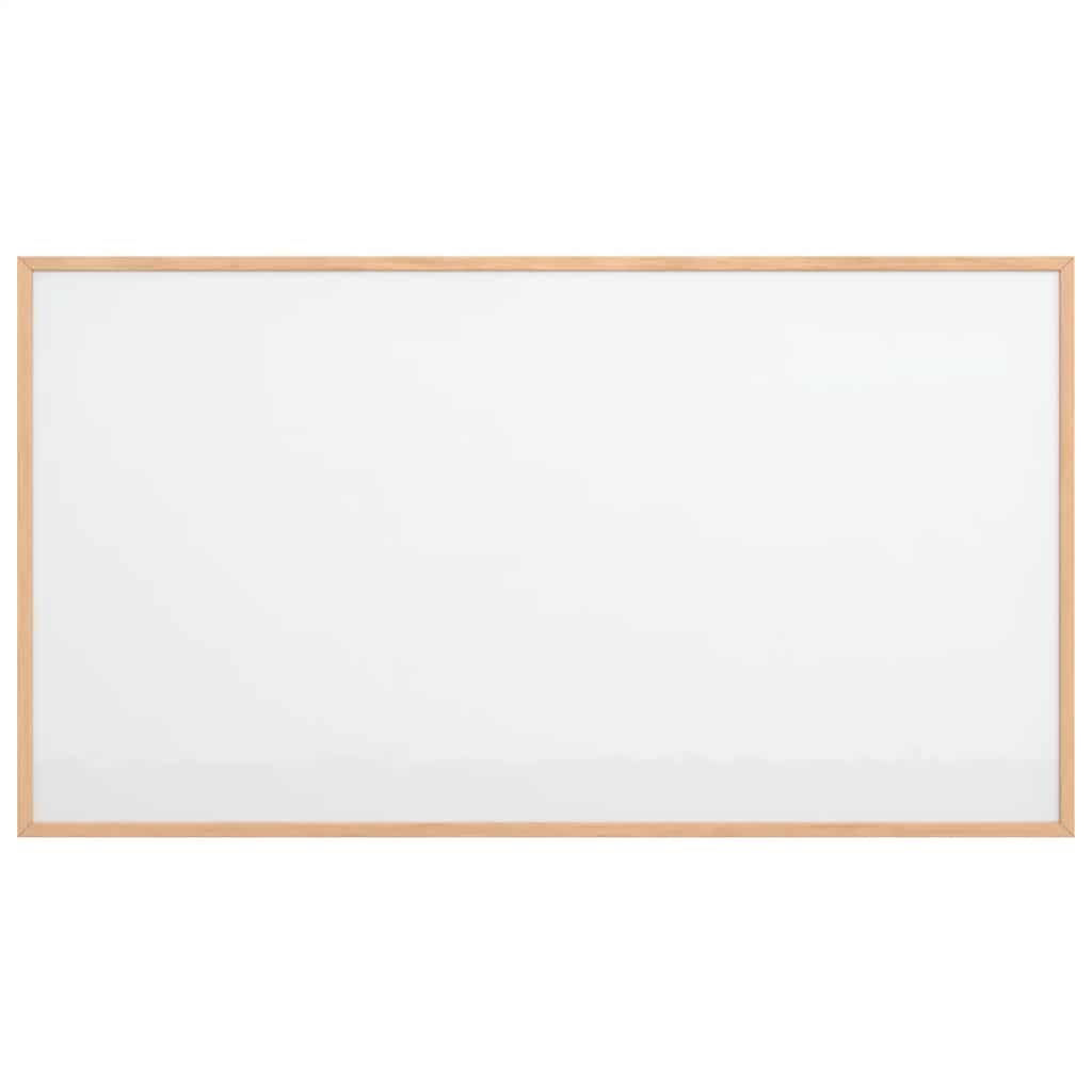 Magnetisches Whiteboard mit massivem Kiefernholzrahmen 40x30 cm