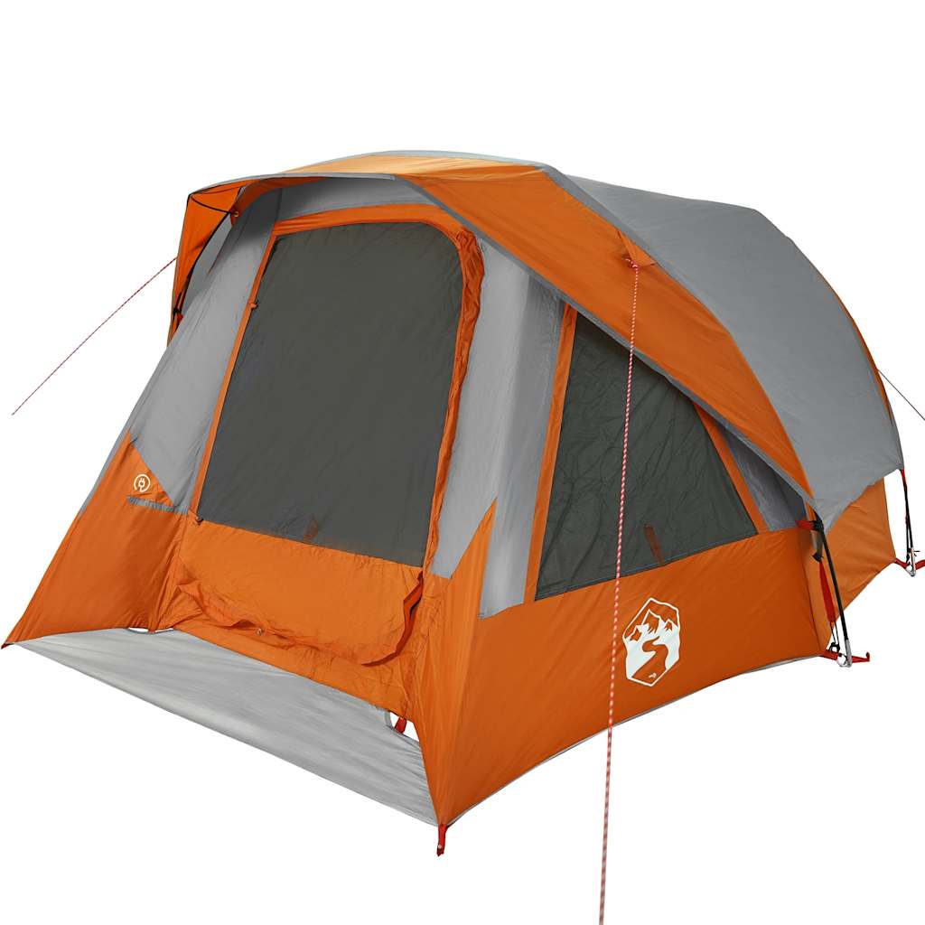 Campingzelt 4 Personen Grün Wasserdicht