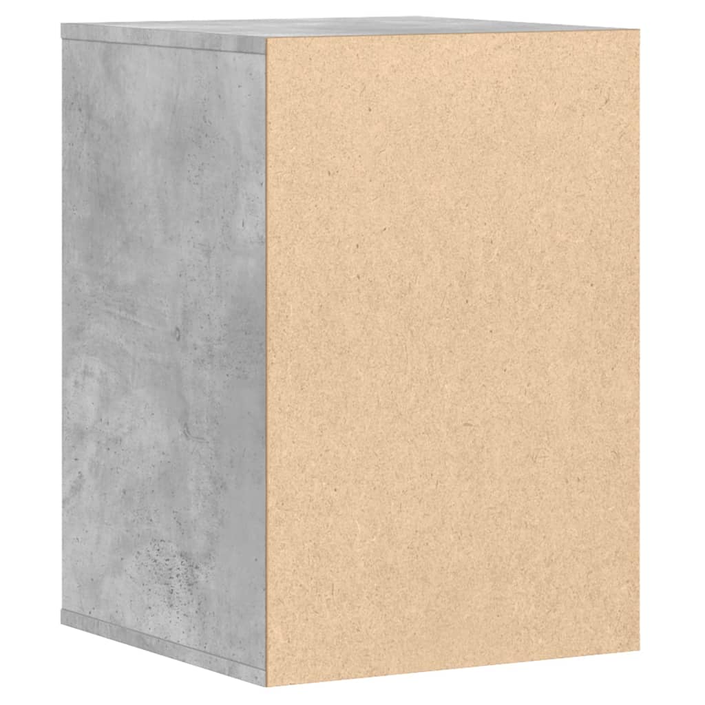 Schubladenschrank Schwarz Eichen-Optik 41 x 40 x 58 cm