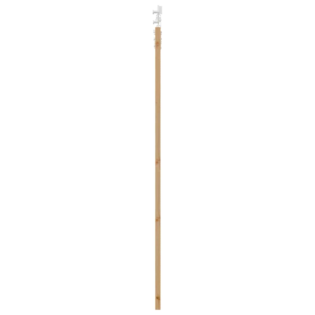 Schiebetür ORKDAL Natürlich und Schwarz 61 x 198,5 cm