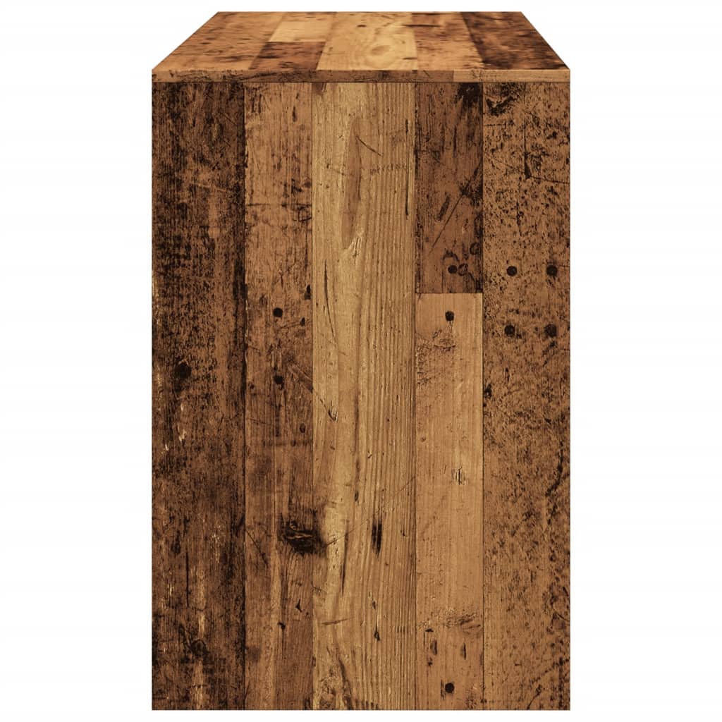Schreibtisch Weiß 101x50x76,5 cm Holzwerkstoff