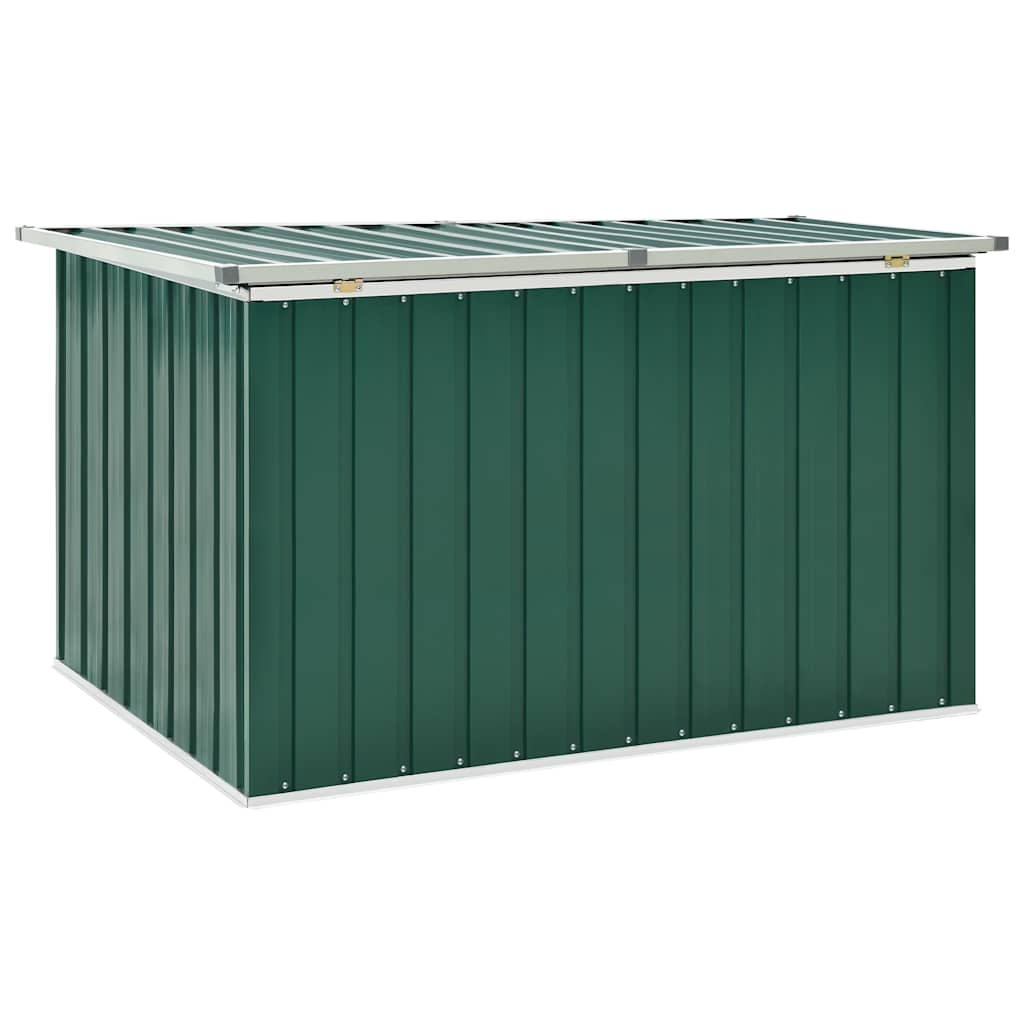 Außenlagerbox Holz 109 x 67 x 65 cm Verzinkter Stahl