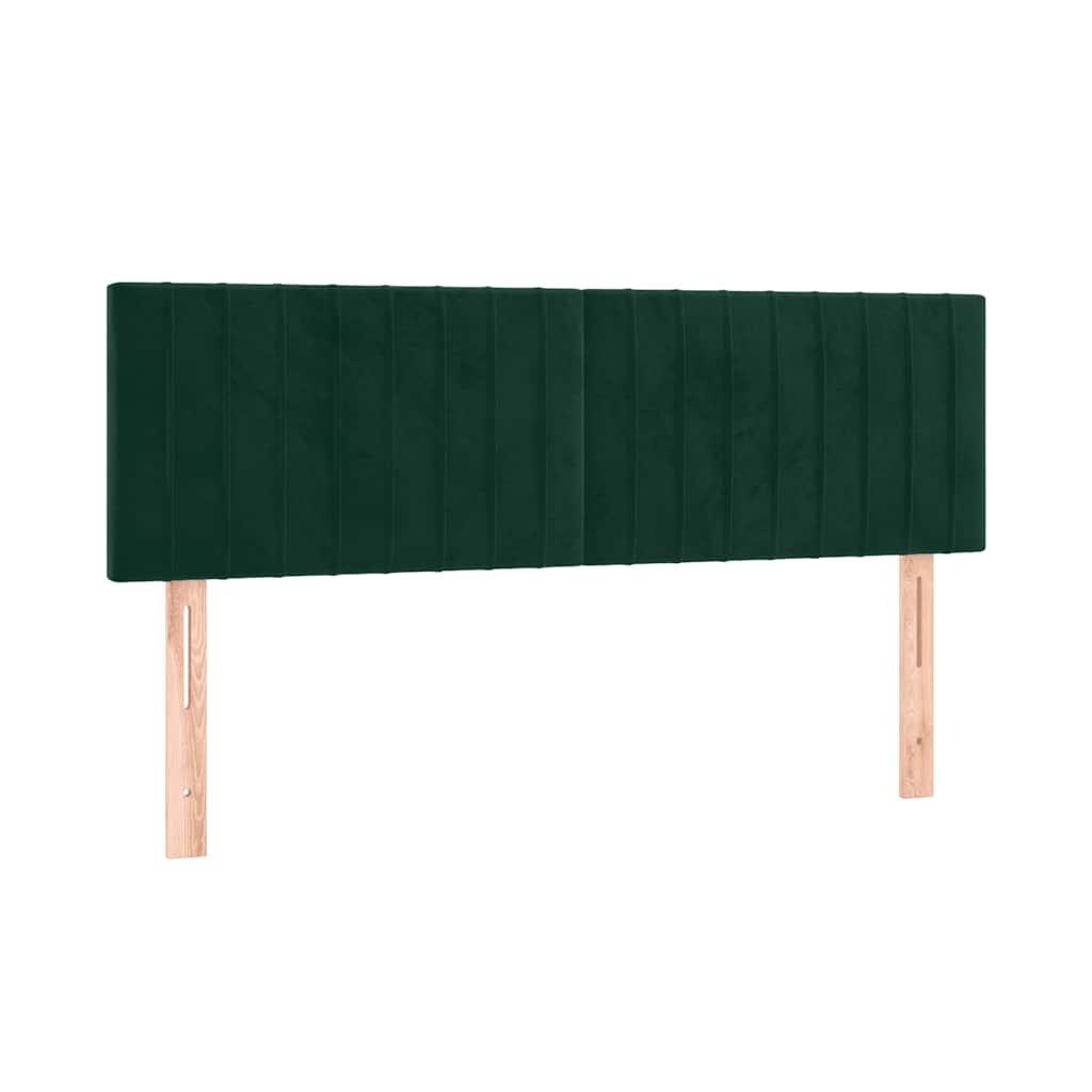 Kopfteil Hellgrau 80x5x118/128 cm Samt