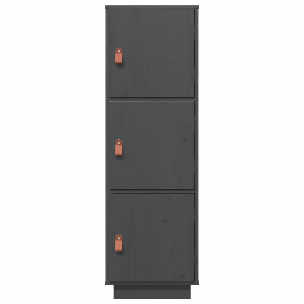 Highboard 34x40x108,5 cm Massivholz Kiefer